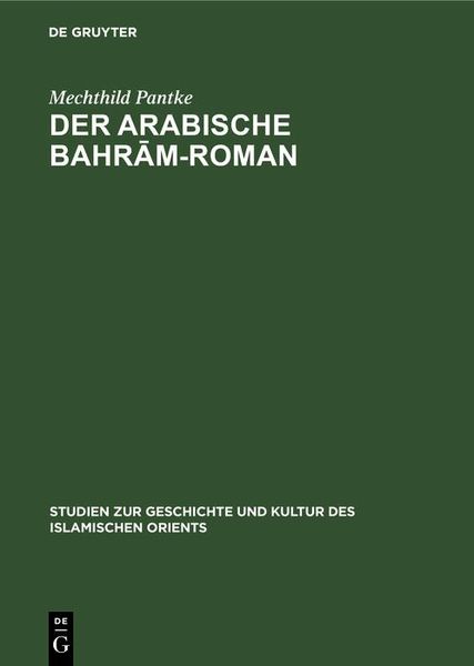 Produktbild: Der arabische Bahram-Roman