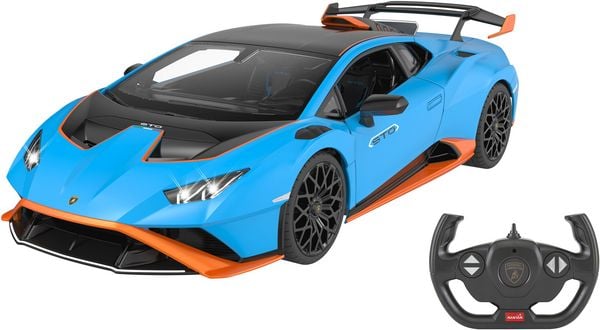 Lamborghini Huracán STO 1:14 blau 2,4GHz Tür manuell