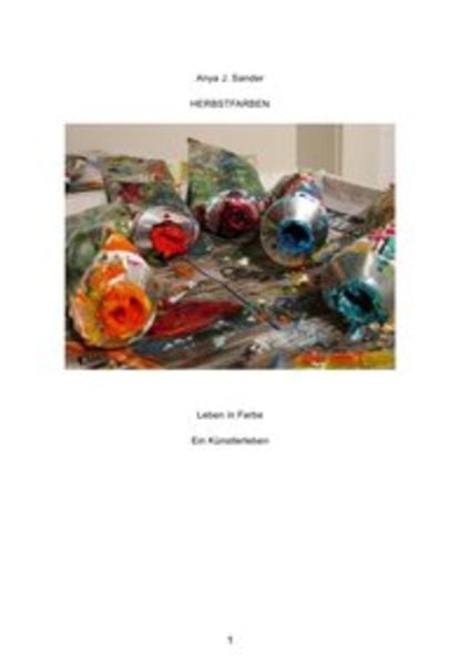 Herbstfarben, Taschenbuch von Anya Johanna Sander, Epubli, 9783741812736