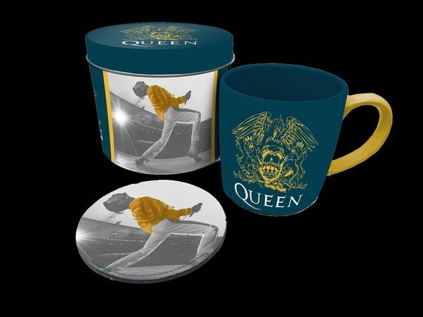 Produktbild: Geschenkbox Queen Gift Set (Tinbox Tasse,U.Setz)