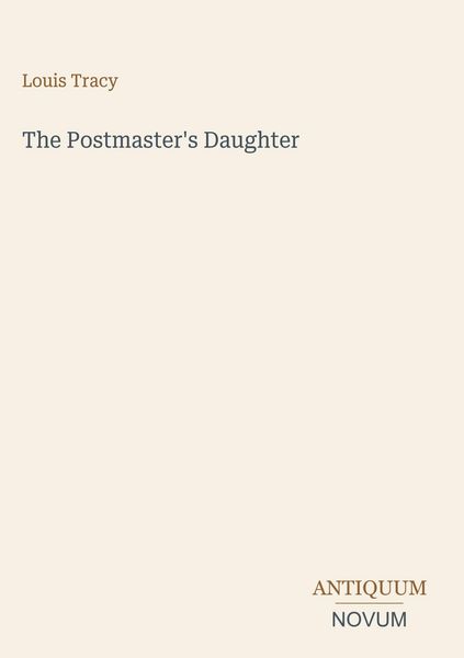 Produktbild: The Postmaster's Daughter