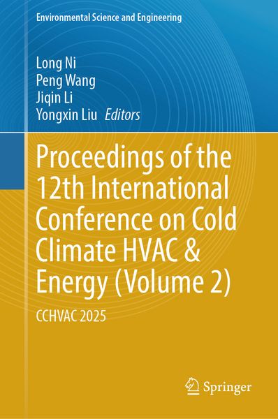 Produktbild: Proceedings of the 12th International Conference on Cold Climate HVAC & Energy (Volume 2)