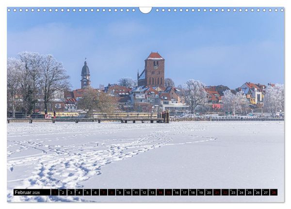 Produktbild: Waren (M&uuml;ritz) in der Mecklenburgischen Seenplatte (Wandkalender 2026 DIN A3 quer), CALVENDO Monatskalender