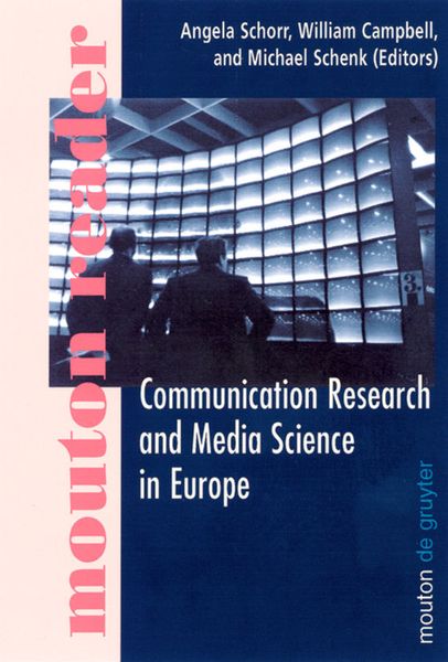 Produktbild: Communication Research and Media Science in Europe