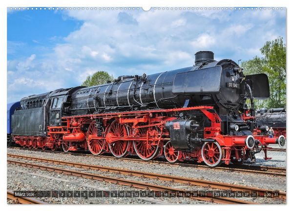 Produktbild: Unter Dampf - Eisenbahnromantik aus vergangener Zeit (hochwertiger Premium Wandkalender 2026 DIN A2 quer), Kunstdruck in Hochglanz