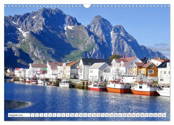 Produktbild: Norwegen - Unterwegs auf den Lofoten (Wandkalender 2026 DIN A3 quer), CALVENDO Monatskalender