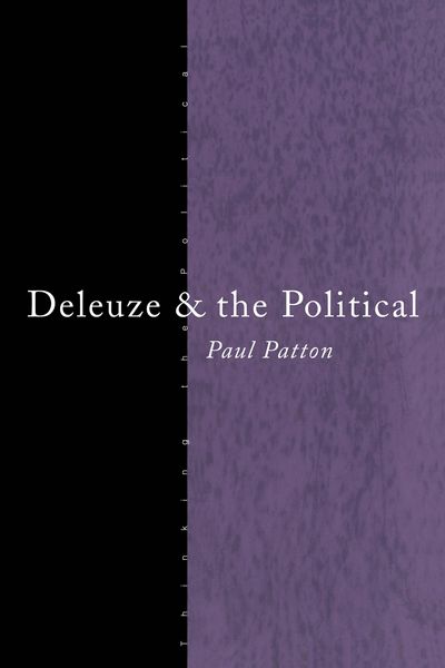 Produktbild: Deleuze and the Political
