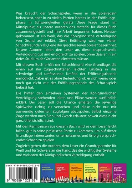 Produktbild: Er&ouml;ffnungen - K&ouml;nigsindische Verteidigung