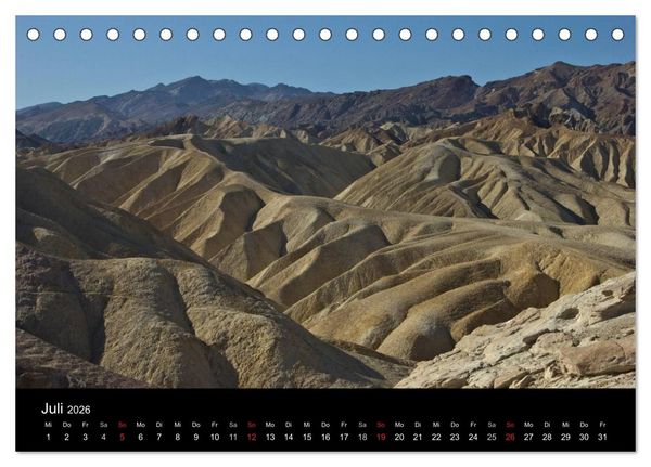 Produktbild: USA - Der Westen (Tischkalender 2026 DIN A5 quer), CALVENDO Monatskalender