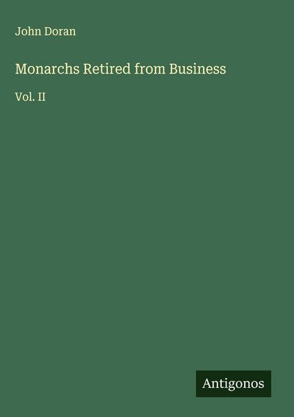 Produktbild: Monarchs Retired from Business
