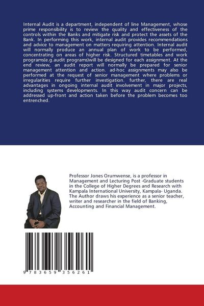 Produktbild: Principles and Practice of Internal Auditing in the Banking Industry