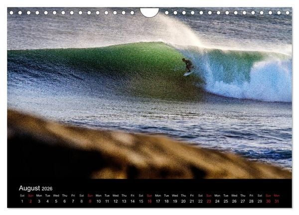 Produktbild: Waves in Cornwall (Wall Calendar 2026 DIN A4 landscape), CALVENDO 12 Month Wall Calendar