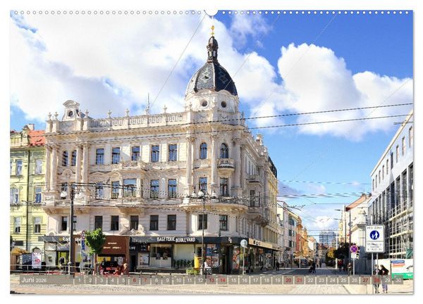 Produktbild: Pardubice in Tschechien - Ein Stadtspaziergang (Wandkalender 2026 DIN A2 quer), CALVENDO Monatskalender
