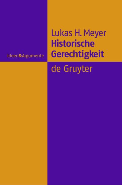 Produktbild: Historische Gerechtigkeit