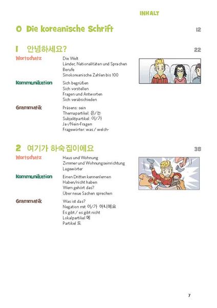 Produktbild: PONS Sprachlern-Comic Koreanisch