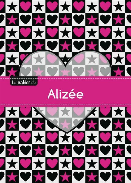 Produktbild: Le cahier d alizee blanc, 96p, a5