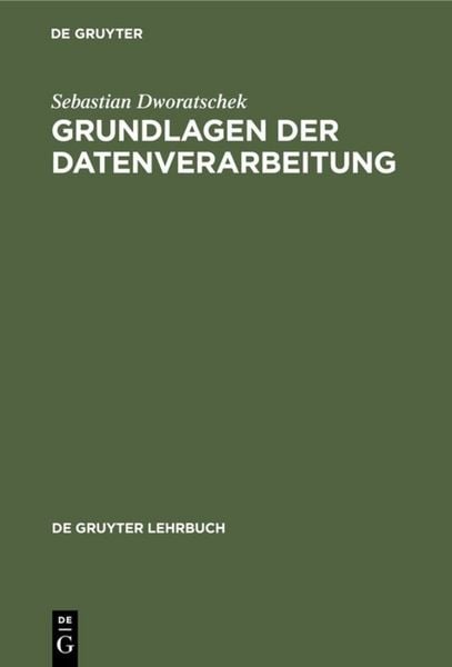 Produktbild: Grundlagen der Datenverarbeitung