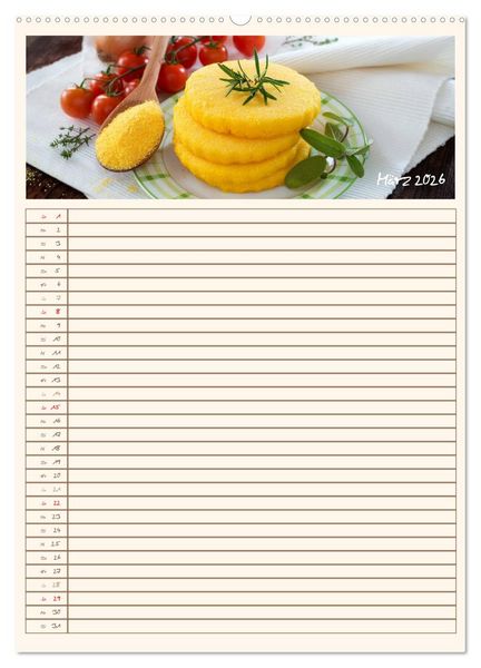 Produktbild: Guten Appetit (Wandkalender 2026 DIN A2 hoch), CALVENDO Monatskalender