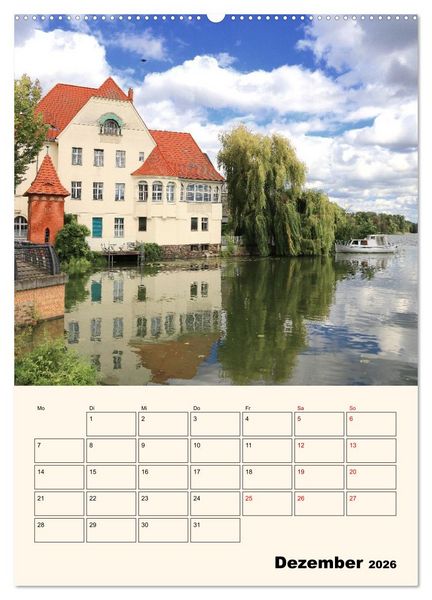 Produktbild: Brandenburg an der Havel - Ein Rundgang (Wandkalender 2026 DIN A2 hoch), CALVENDO Monatskalender