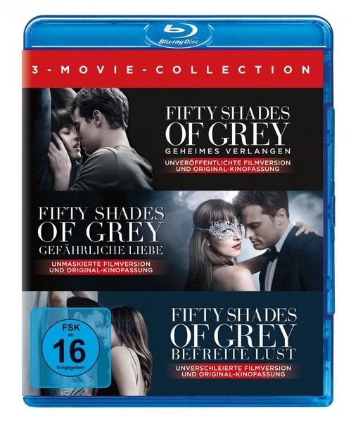 Fifty Shades of Grey - 3-Movie Collection [3 BRs]