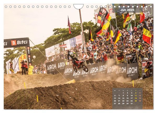 Produktbild: MX-Racing 2026 (Wandkalender 2026 DIN A4 quer), CALVENDO Monatskalender