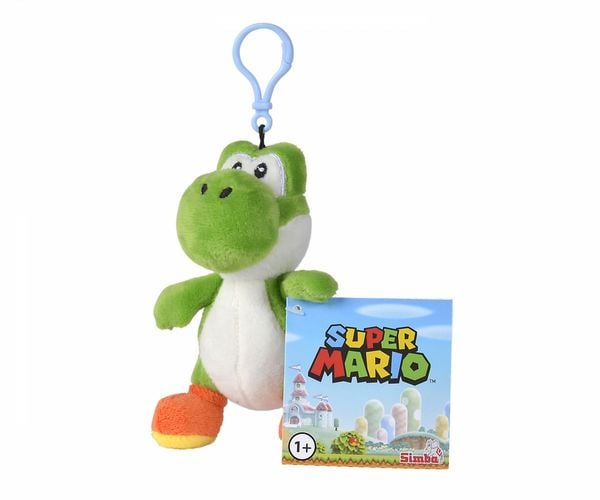 Produktbild: Pl&uuml;schanh&auml;nger SUPER MARIO 12cm 5fach sortiert