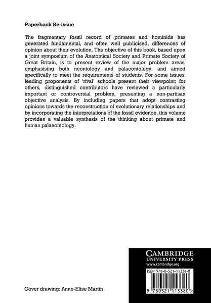 Produktbild: Major Topics in Primate and Human Evolution