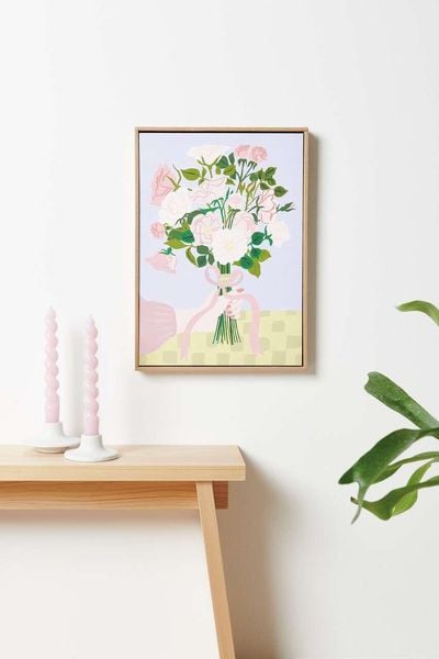 Produktbild: Malen nach Zahlen Set, Rosen Bouquet, 26 x 37 cm, 100%,