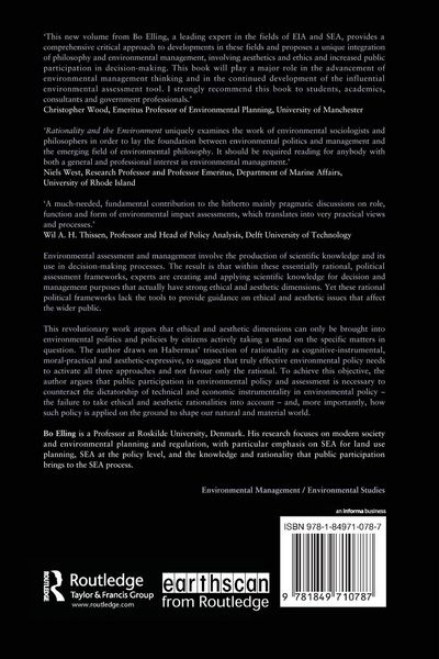 Produktbild: Rationality and the Environment