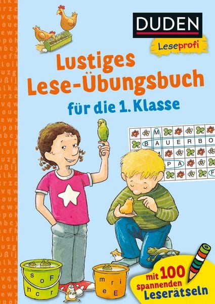 Produktbild: Duden Leseprofi &ndash; Lustiges Lese-&Uuml;bungsbuch f&uuml;r die 1. Klasse