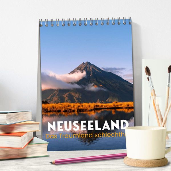 Produktbild: Neuseeland - Das Traumland schlechthin. (Tischkalender 2026 DIN A5 hoch), CALVENDO Monatskalender