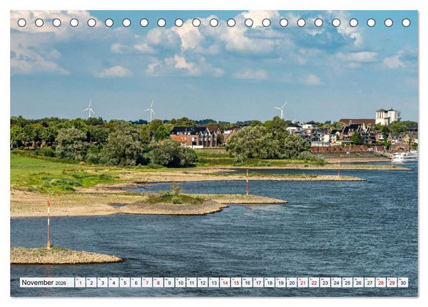 Produktbild: Der Rhein (Tischkalender 2026 DIN A5 quer), CALVENDO Monatskalender