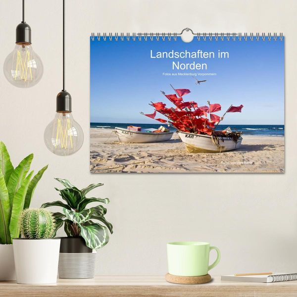 Produktbild: Landschaften im Norden (Wandkalender 2026 DIN A4 quer), CALVENDO Monatskalender