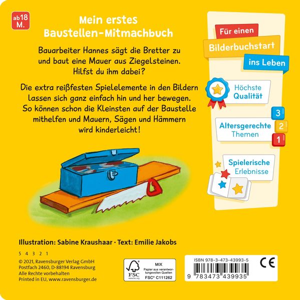 Komm, hilf mit! Auf der Baustelle