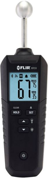 FLIR MR59 Materialfeuchtemessgerät  Messbereich Baufeuchtigkeit (Bereich) 0 bis 100 % Messbereich Holzfeuchtigkeit (Bere