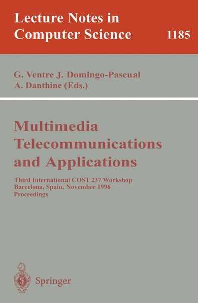 Produktbild: Multimedia, Telecommunications, and Applications