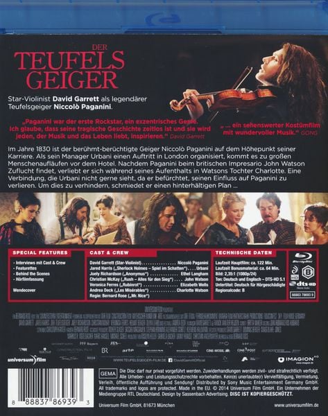 Produktbild: Der Teufelsgeiger