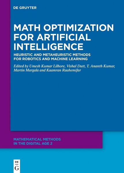 Produktbild: Math Optimization for Artificial Intelligence