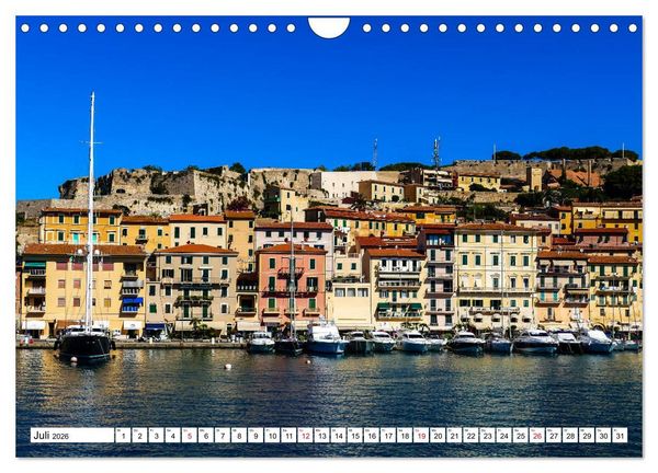 Produktbild: Impressionen aus Portoferrario - Elba (Wandkalender 2026 DIN A4 quer), CALVENDO Monatskalender