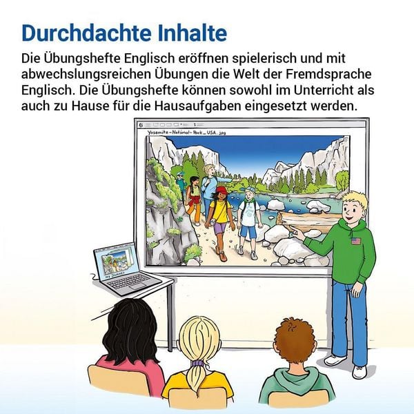 Produktbild: Das &Uuml;bungsheft Englisch 8