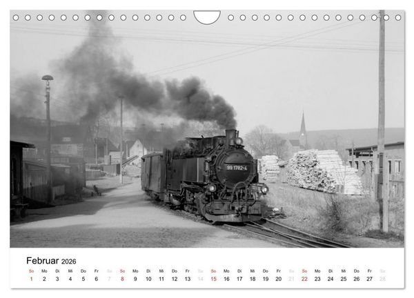 Produktbild: Dampfloks in der DDR (Wandkalender 2026 DIN A4 quer), CALVENDO Monatskalender