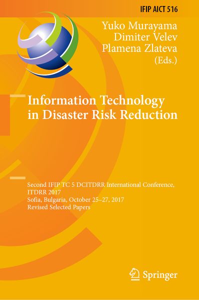 Produktbild: Information Technology in Disaster Risk Reduction