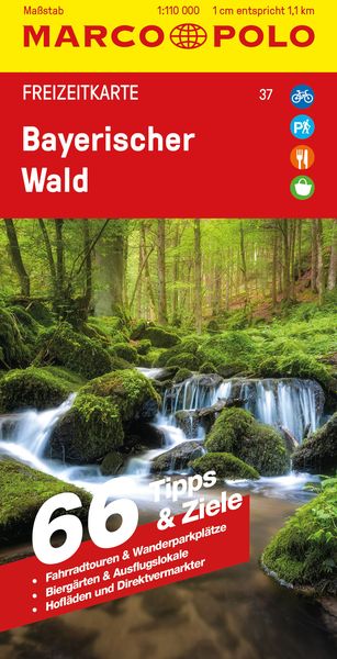Produktbild: MARCO POLO Freizeitkarte 37 Bayerischer Wald 1:110.000