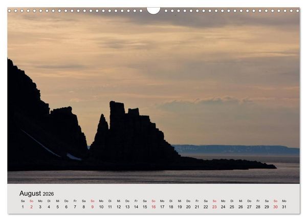 Produktbild: Mit den Hurtigruten unterwegs (Wandkalender 2026 DIN A3 quer), CALVENDO Monatskalender