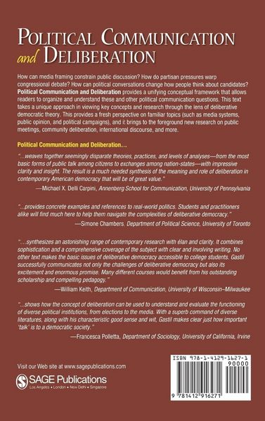 Produktbild: Political Communication and Deliberation