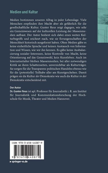 Produktbild: Medien und Kultur