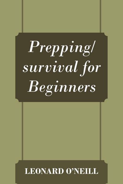 Produktbild: Prepping/survival for Beginners