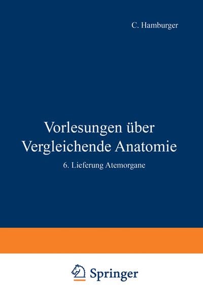 Produktbild: Vorlesungen &Uuml;ber Vergleichende Anatomie