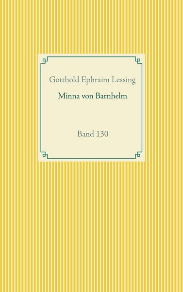 Produktbild: Minna von Barnhelm oder das Soldatengl&uuml;ck