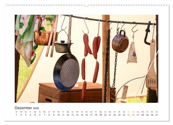 Produktbild: Mittelalter - Zeit unserer Ahnen (hochwertiger Premium Wandkalender 2026 DIN A2 quer), Kunstdruck in Hochglanz